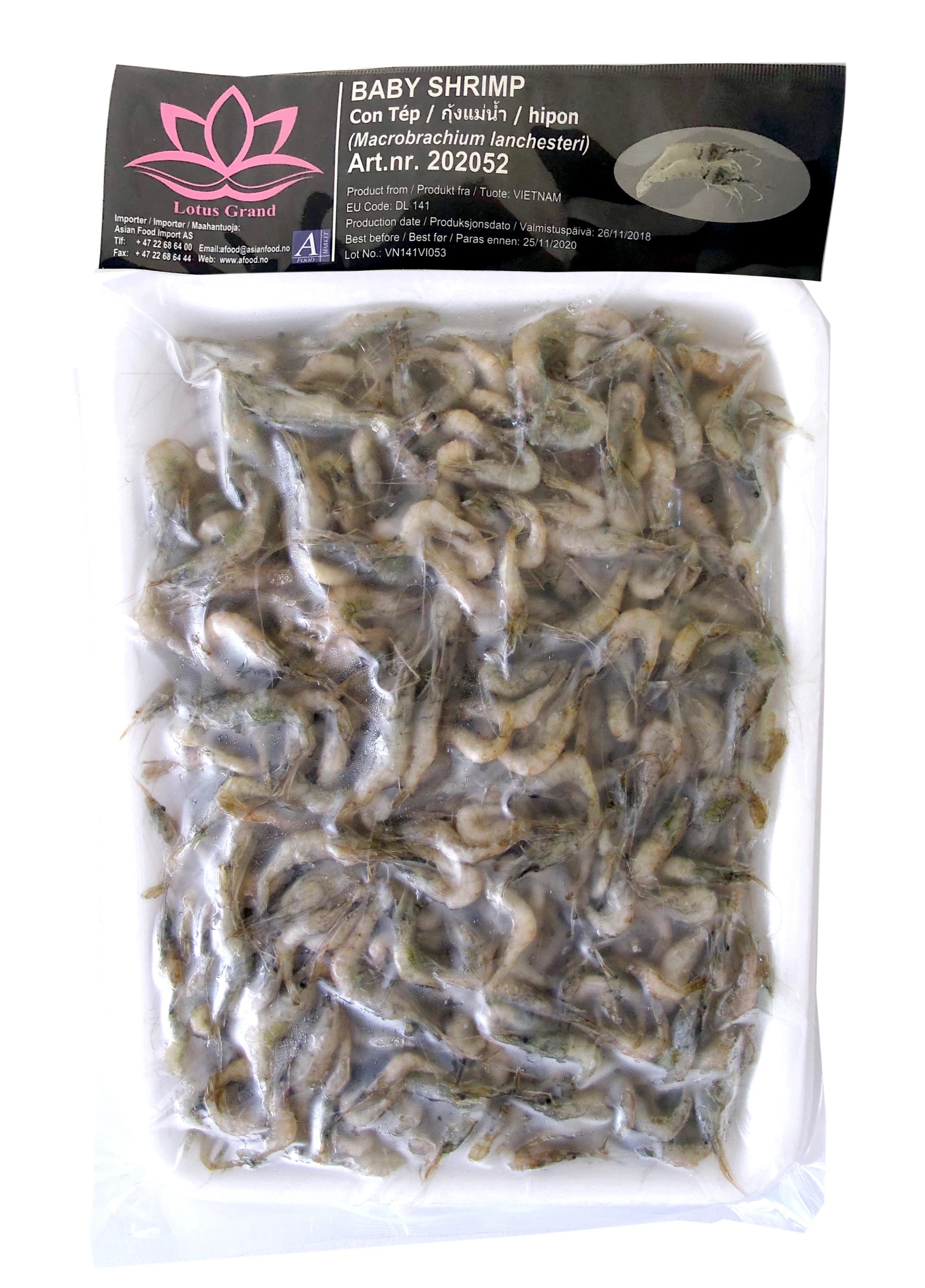 LOTUS Baby shrimps HOSO 250g