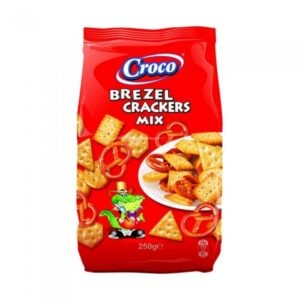 Croco Pretzels Crackers Mix 250 g - Romania -