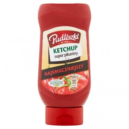 Pudliszki Ketchup Ex. Sterk 8*480g stk