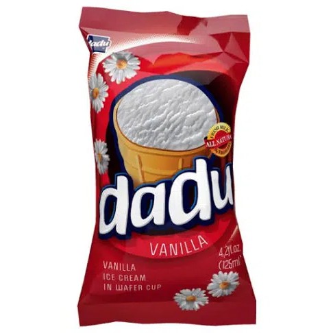 Dadu Is plombir med vanilje 120 ml