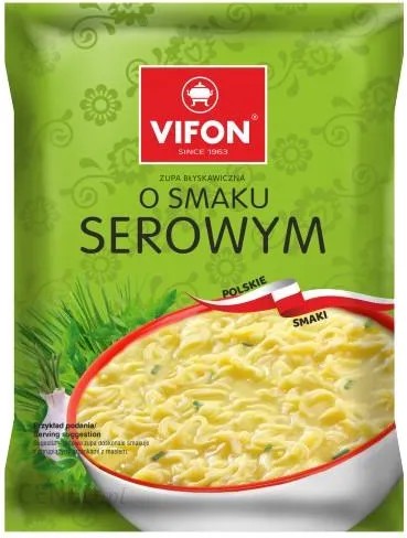 Vifon Instant nudler Ost "O smaku serowym" 65g