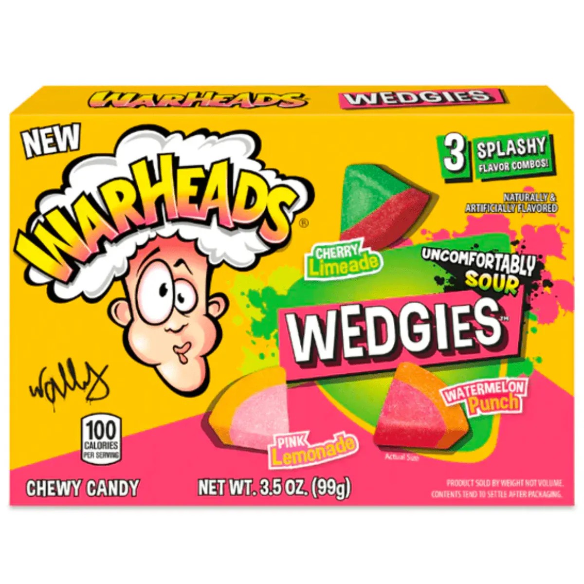 WARHEADS WEDGIES THEATER BOX 99g