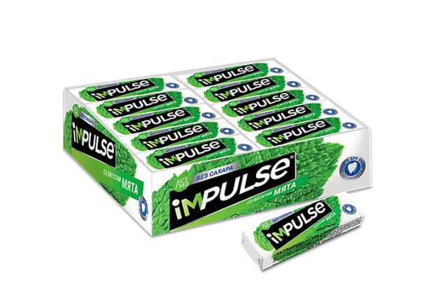 Impulse Chewing Gum Mint 14gr