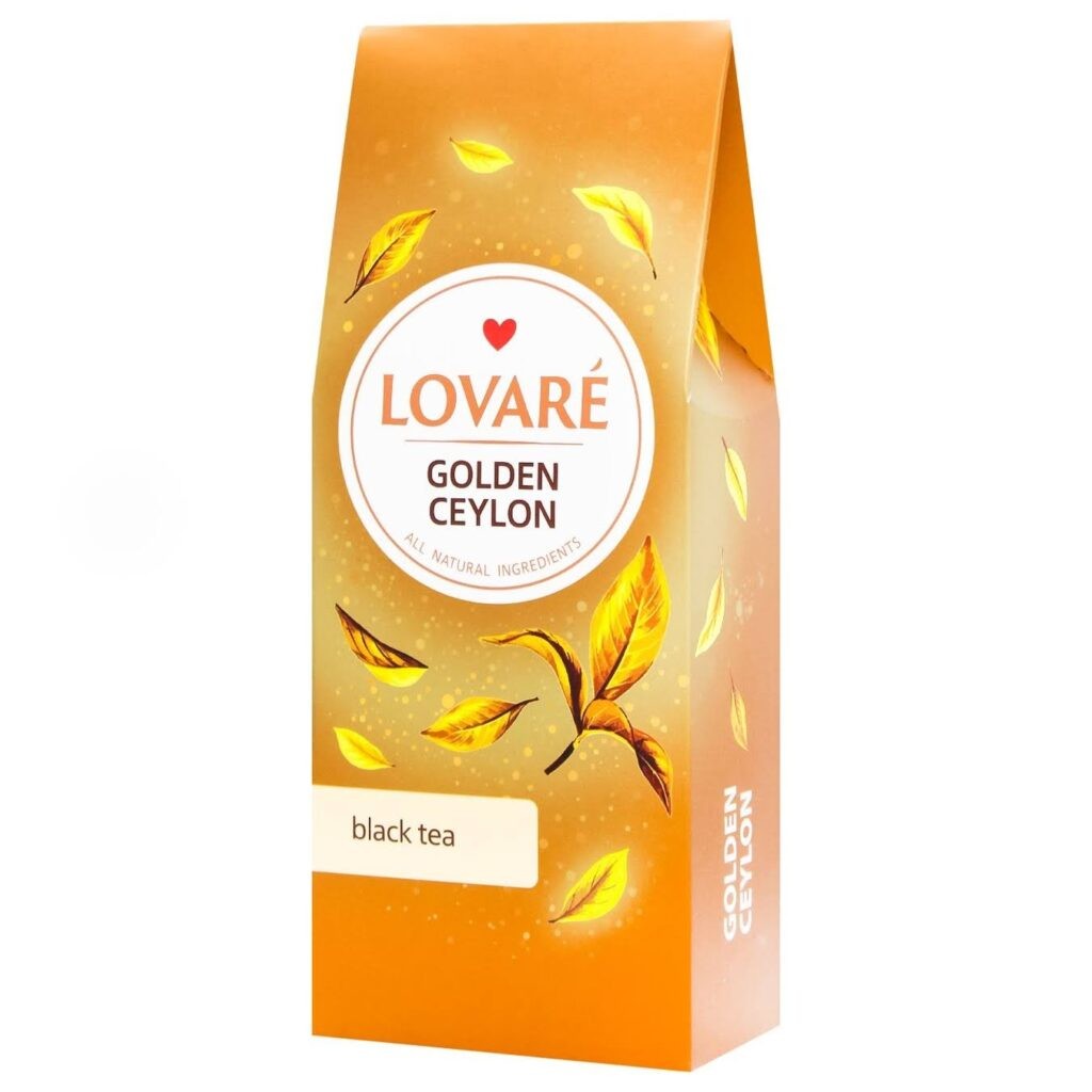 Lovare Te "Golden Ceylon" svart te 80 gr - Ukraina -