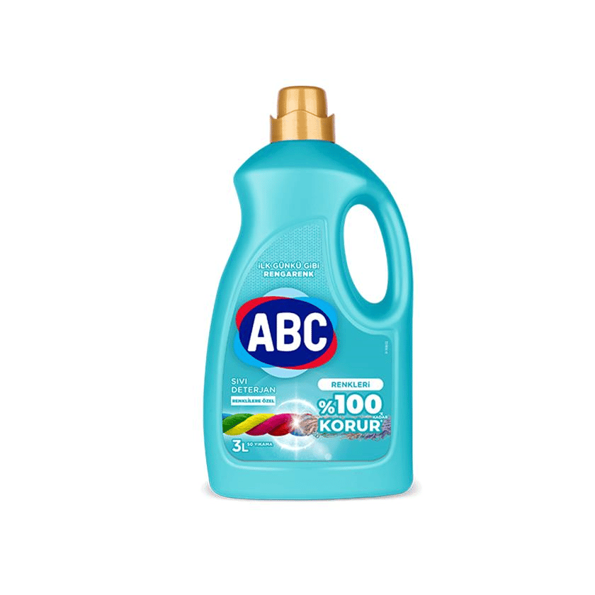 ABC Flytende Vaskemiddelfarger  3L