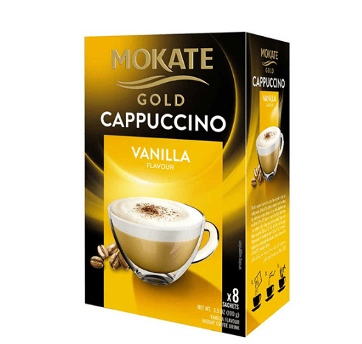 Mokate Gold Cappuccino Vanilla 12,5gr X 8