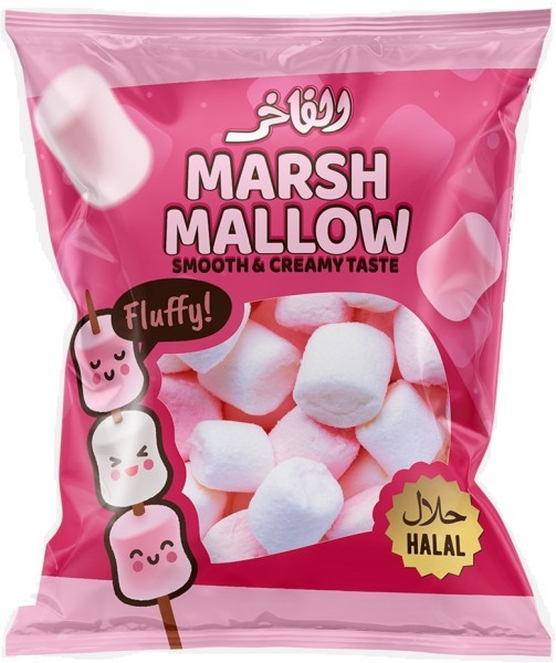 alFakhr Marshmallow Cubes Pink 65 g