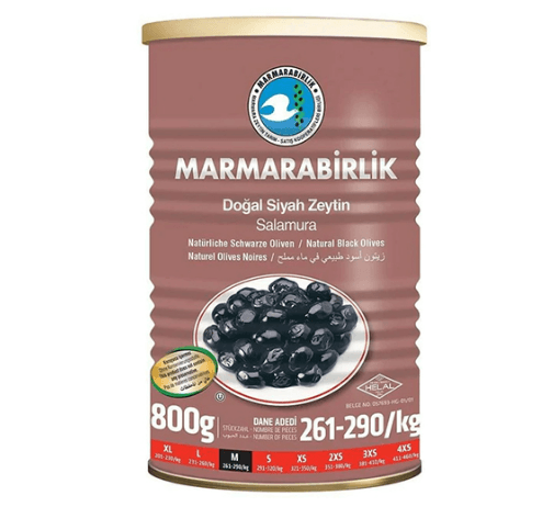 Marmarabirlik Svarte Oliven Tinn Super M 1200gr