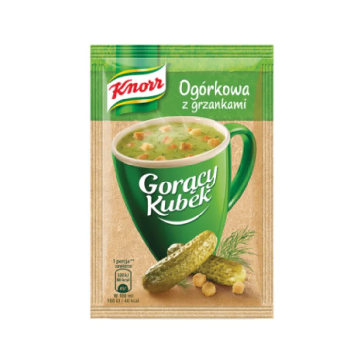 Unilever Knorr Goracy Kubek Cucumber Soup With Croutons 13G