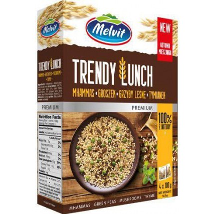 Melvit Trendy Lunch Mhamas Erter Sopp 6*4*100g stk