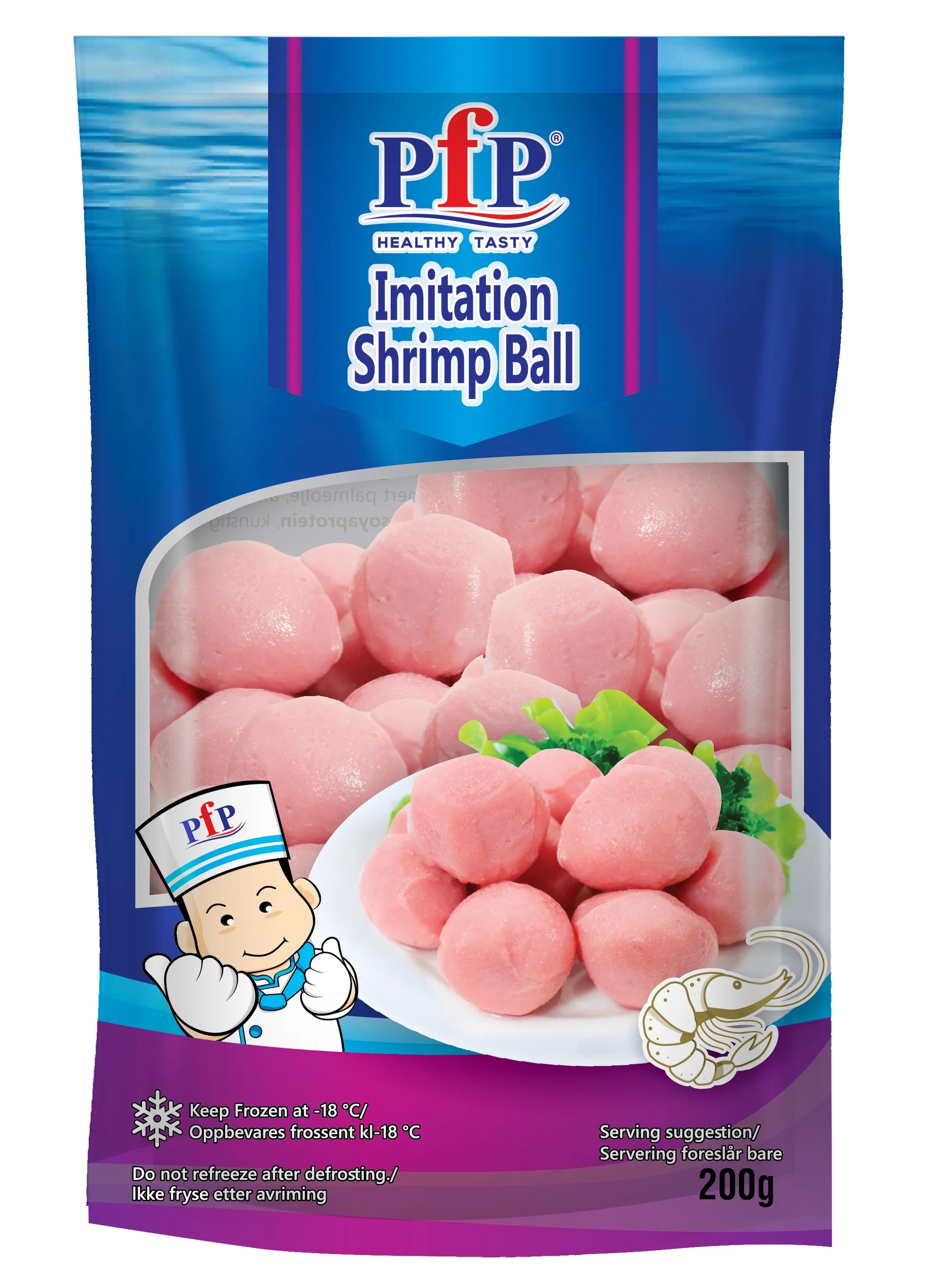 PFP Imitation shrimp ball (frozen) 200g