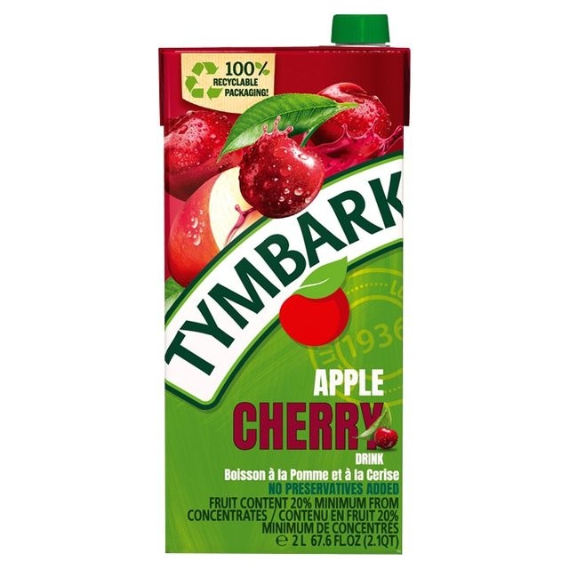 TYMBARK Cherry Apple drink 1L