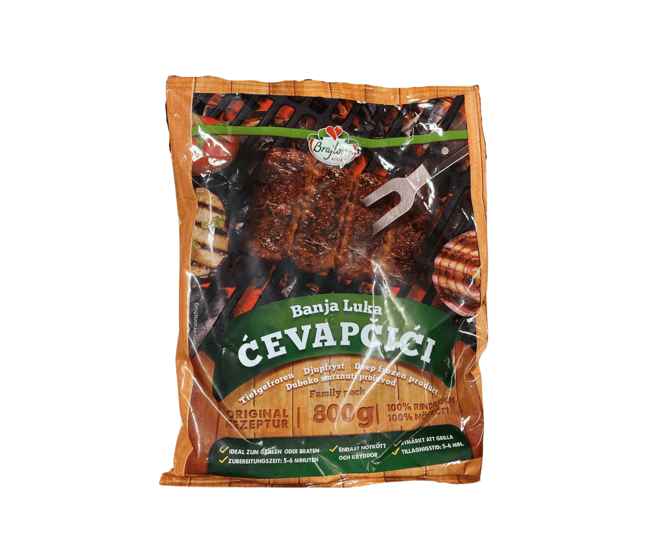 Bośniacki (Cevapcicı) Kofte Family Cl. Opakowanie 800g