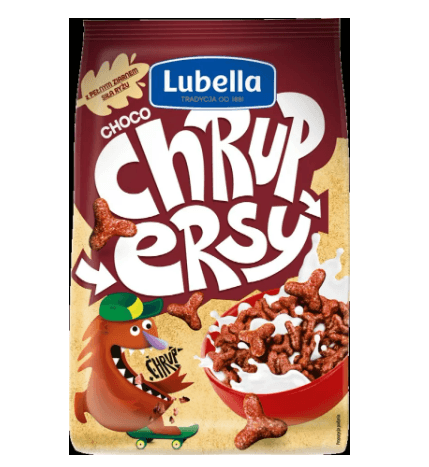 Lubella Chrupersy Platki Choco Spinn 200g