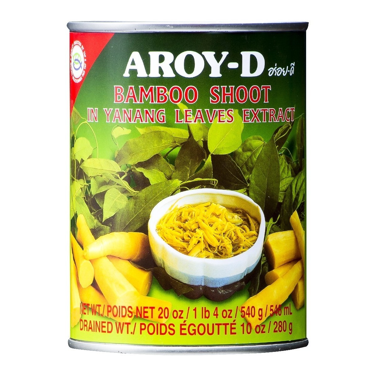 AROY-D Bamboo Shoot in Yanang leave 540g