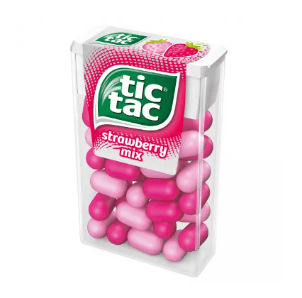 DRAZE TIC TAC STRAWBERRY MIX T1 18G FERRERO