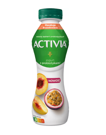 DRINKING YOGURT ACTIVIA 280G PEACH PASSION FROM BUT DANONE