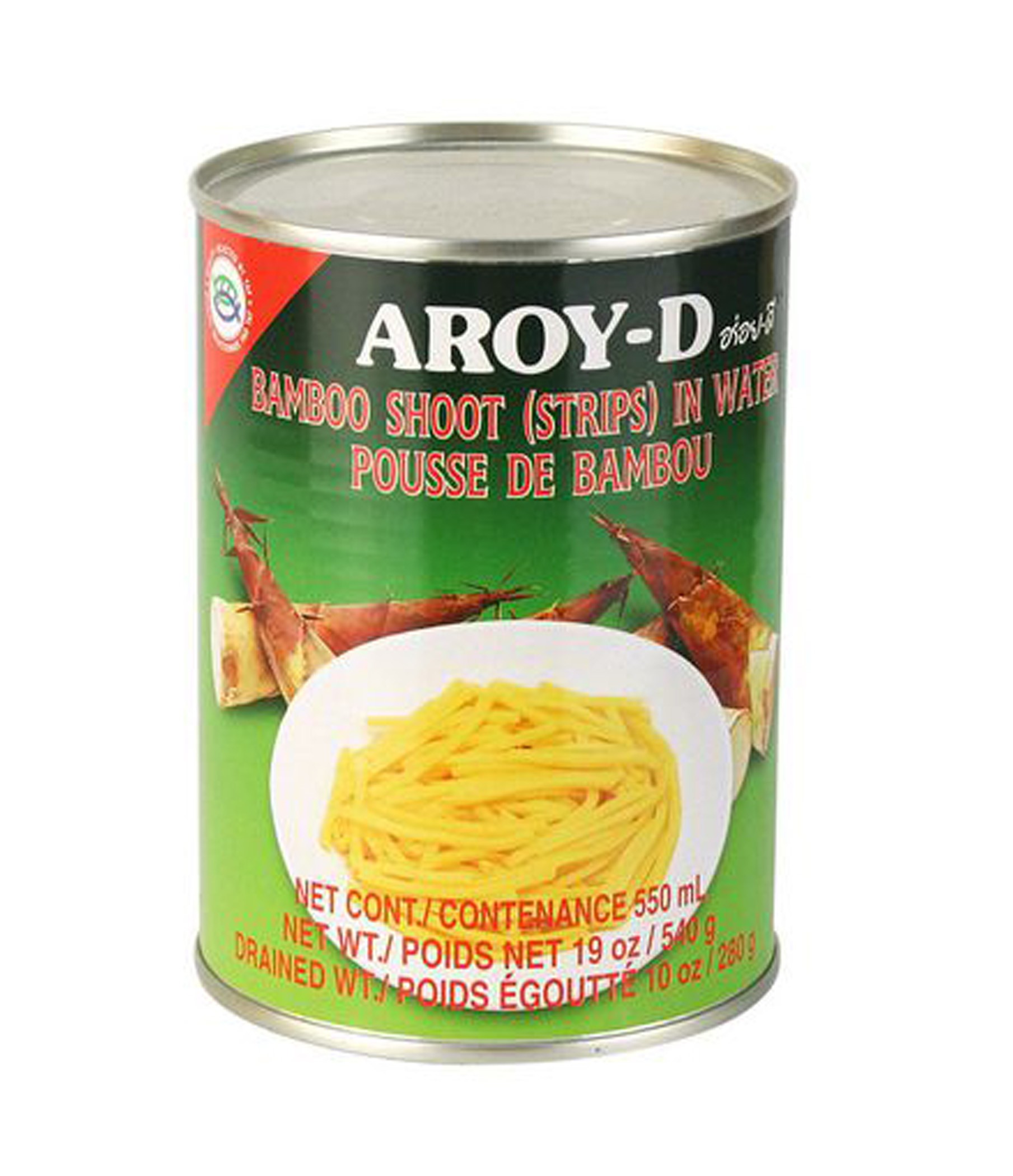 AROY-D Bamboo shoot strips 540g