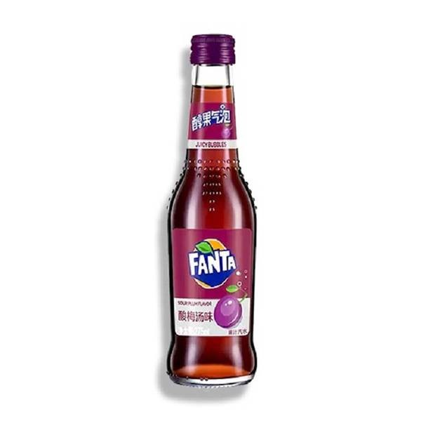 Fanta Sour Plum Glass China 275ml