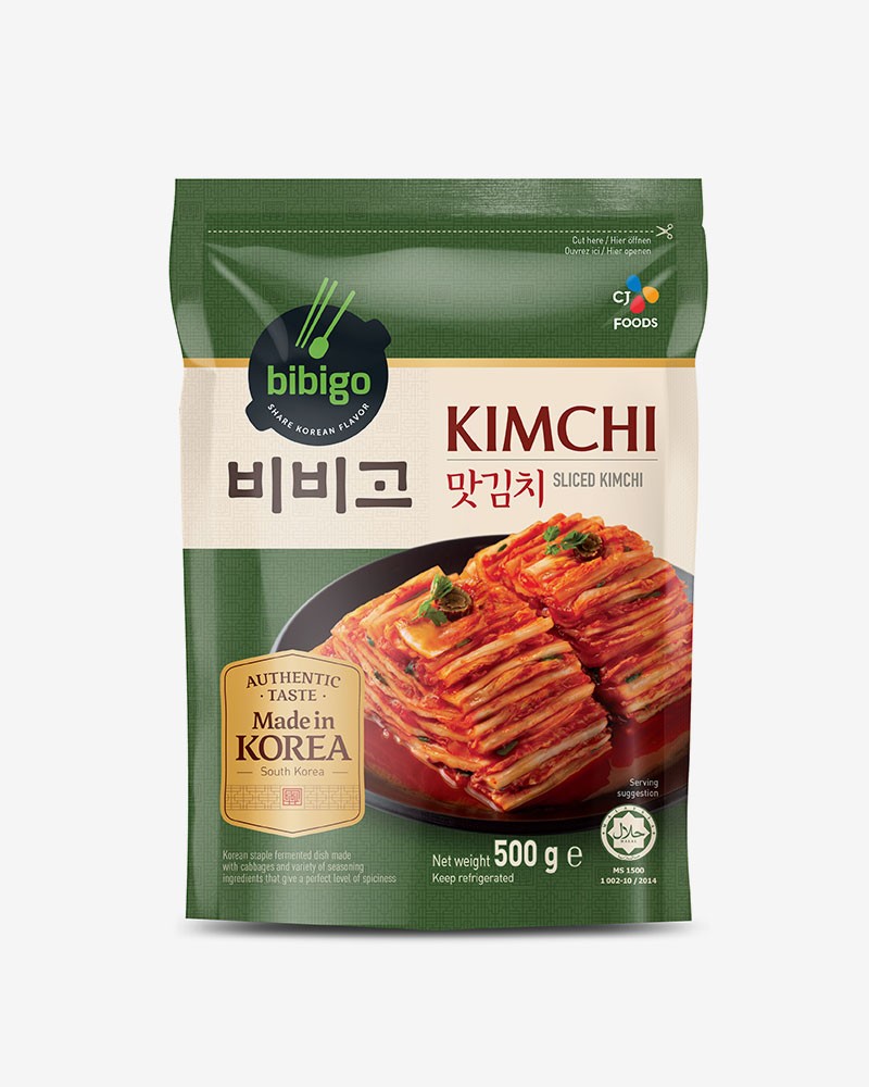 BIBIGO Mat kimchi sliced 500g (4*C)