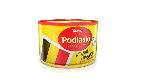 PODLASKI PASZTET DROBIOWY BELGIJSKI 160G DROSED