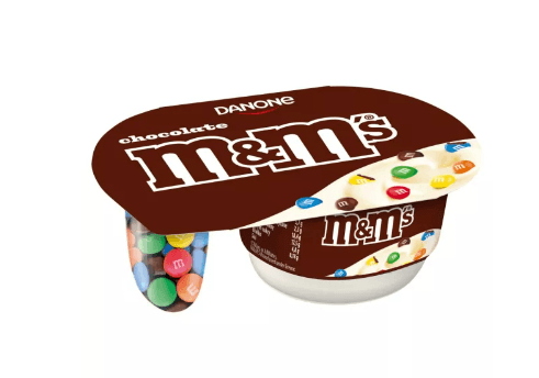 FANTASIA YOGURT WITH M&M'S DRAZES 120G DANONE