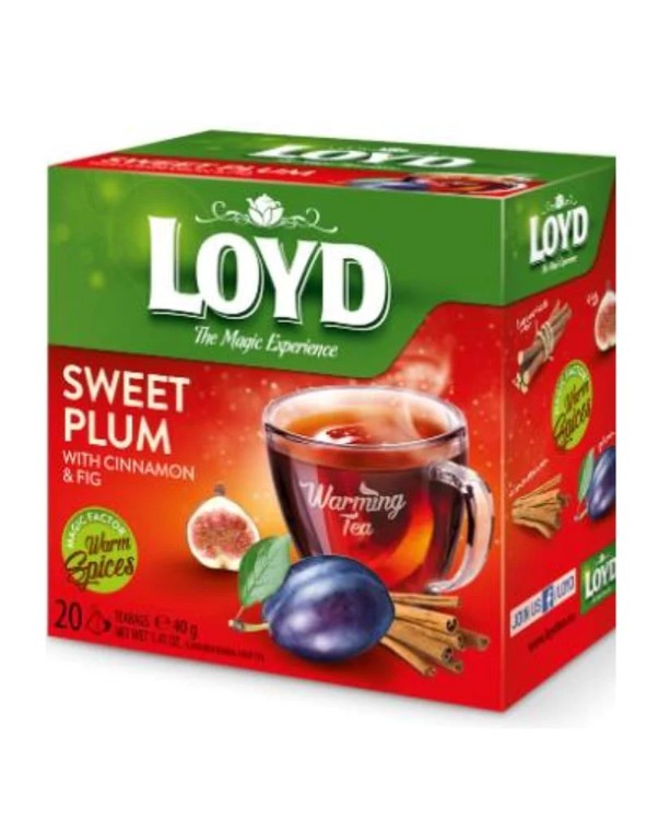 Mokate Tea Loyd Tea Exp Plum Fig Cinnamon 20x2g