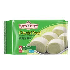 HAPPY BELLY Oriental bread pandan 6pcs 300g