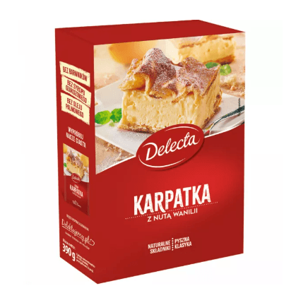 DELECTA CIASTO KARPATKA 375G