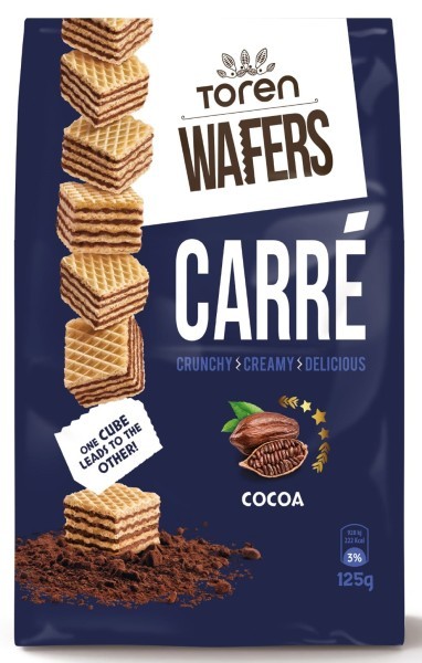 WAFERS CARRE COCOA 125 g