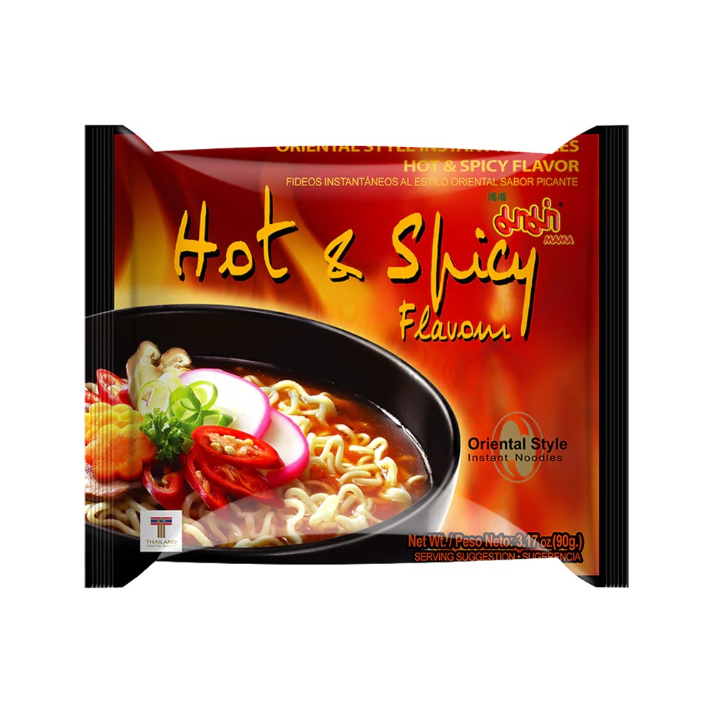 MAMA Instant noodle hot & spicy flavor 20 * 90 g