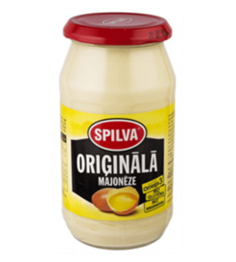 Originalen majones i glass Spilva 450g