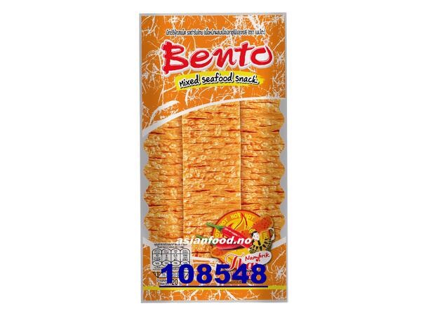 BENTO Seafood snack namprik original flv 20g