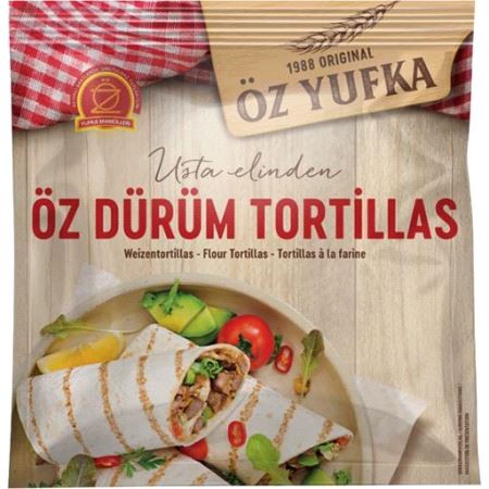 Oz Yufka Durum Tortillas 25cm