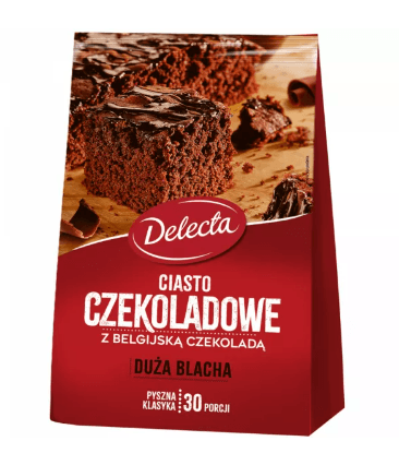 Delecta Ciasto Duza Blacha Czekoladowe 670g