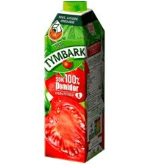 Tymbark %100 Tomato Juice 1lt