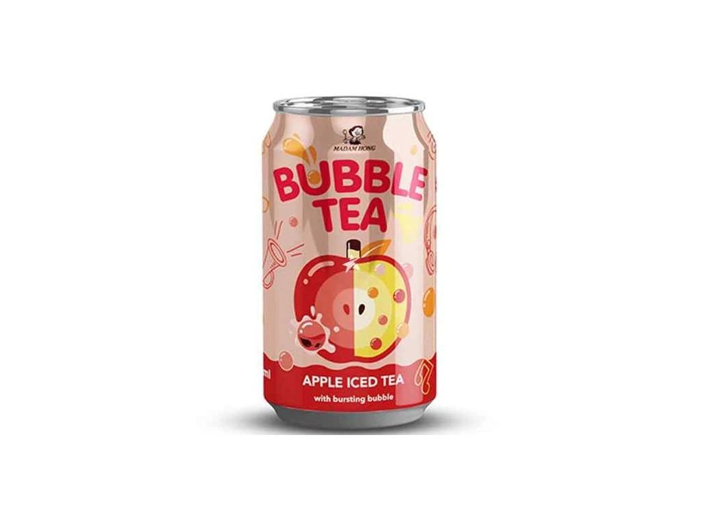 MADAM HONG Bubble tea - Apple iced tea 320 ml