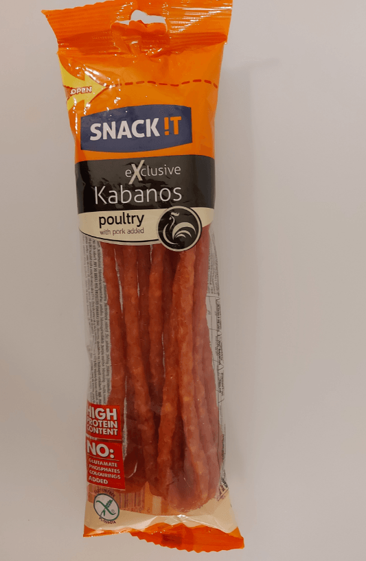 PØLSE KABANOSSI EXCLUSIVE CHICKEN 120G