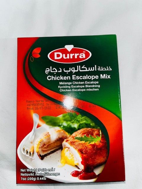 Durra Chicken Escalope Mix  200gr