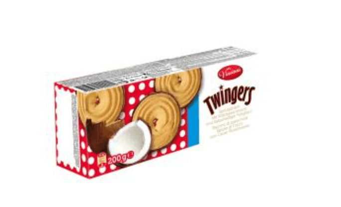 Vincinni Twingers Cocoa & Coconut Bread Rings 200gr