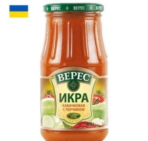 Veres Zucchini kaviar med pepper 500g - Ukraina -