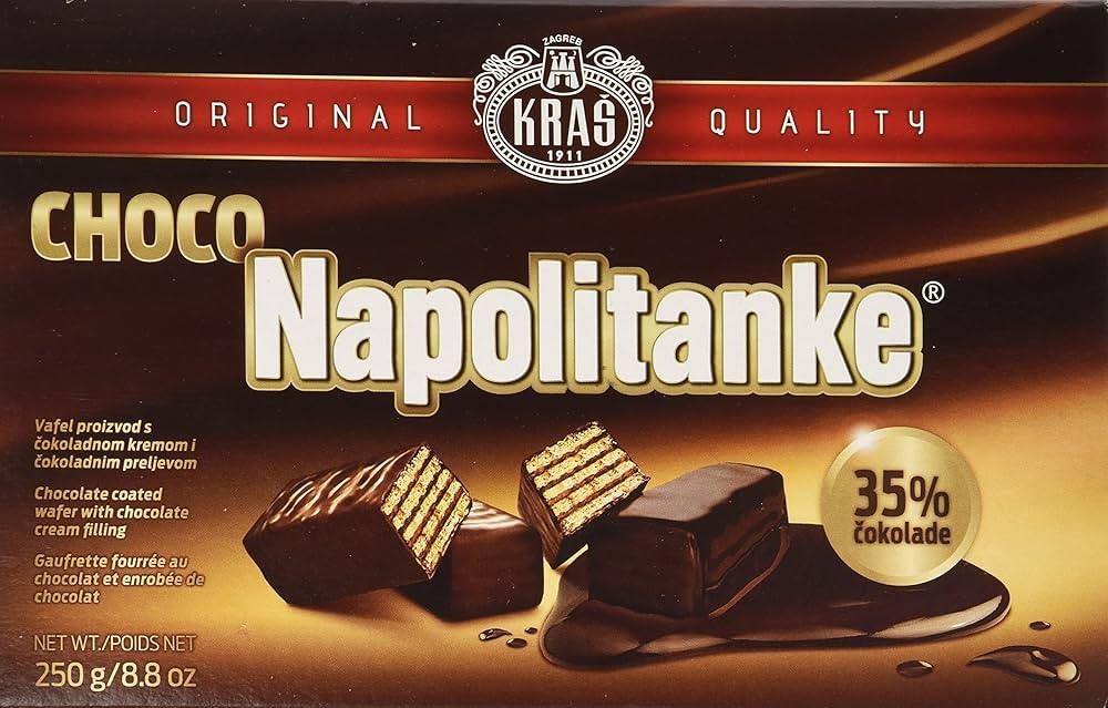 Napolitanke Sjokoladevafler 250g