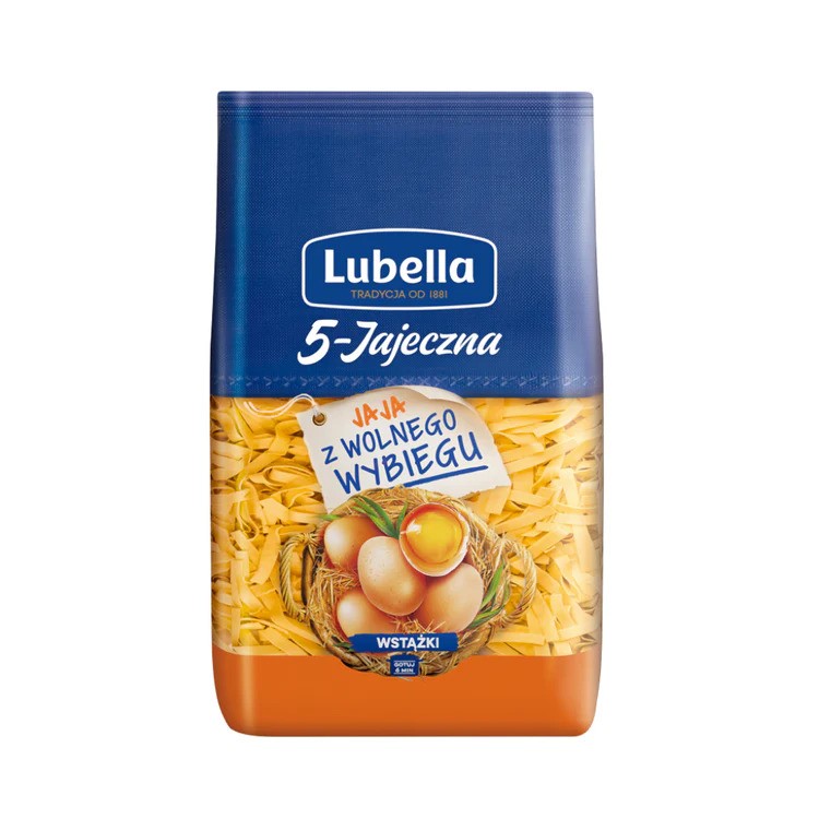 Lubella 5 Eggs Pasta Ribbon Noodles (Wstążki) 400g