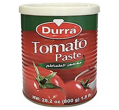 DURRA TOMATO PASTE DOUBLE CONCENTRATED) 800 GR