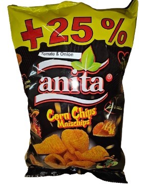 Anita Domates ve Soğan Aromalı Cips 80gr