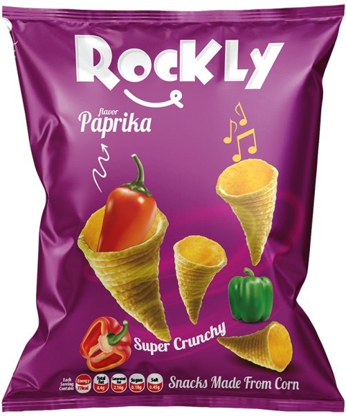 Rockly Chips – Paprika Flavored 18 g 