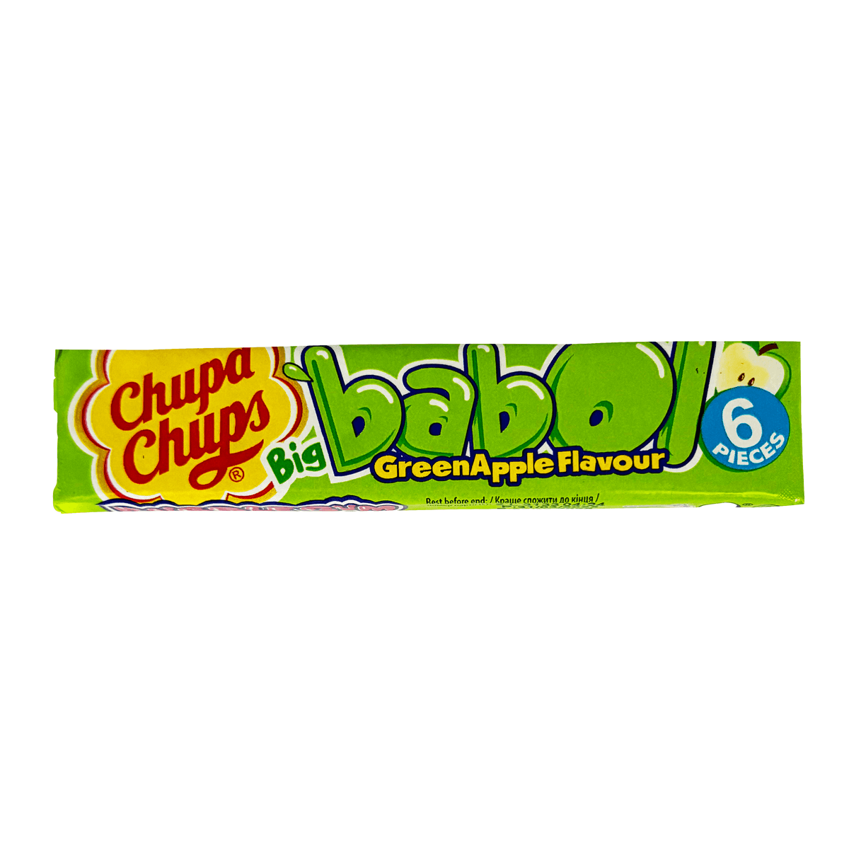 Chupa Chups Babol Gum Green Apple 27.6g