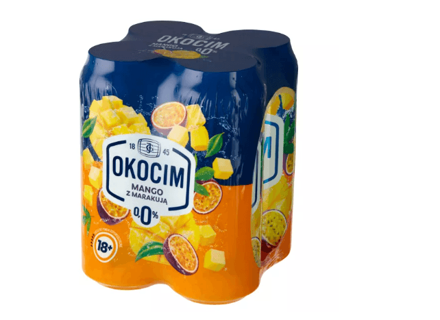 Okocim Carlsberg Radler Mango Marakuja Puszka 0% 4*500ml