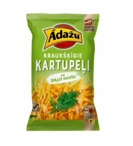 Adazi Potet kjepper med dill 100g