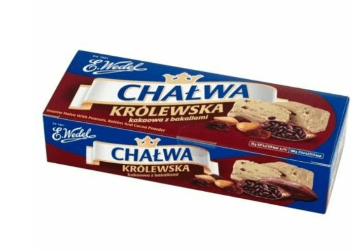 HALVA MED SJOKO OG NØTTER 250G